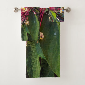 Starburst Clerodendrum Flowers Set Toalla
