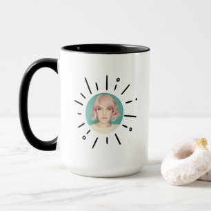 STARBURST   Taza de Foto Personalizada Divertida y