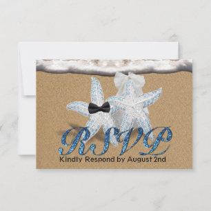 Starfish Beach Aqua RSVP
