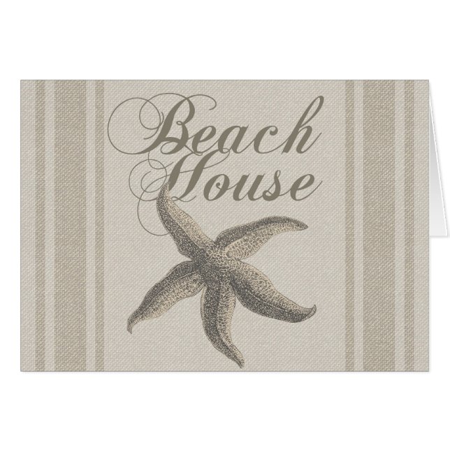 Starfish Beach House Seashore Coastre (Anverso (Horizontal))