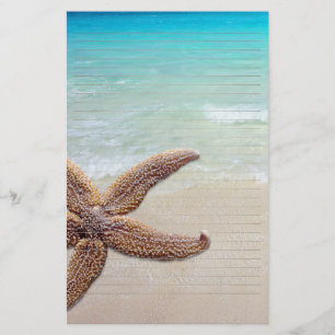 Starfish en el papel de escritura en línea de play