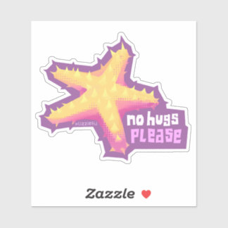 Starfish introvertebrado - pegatina medio