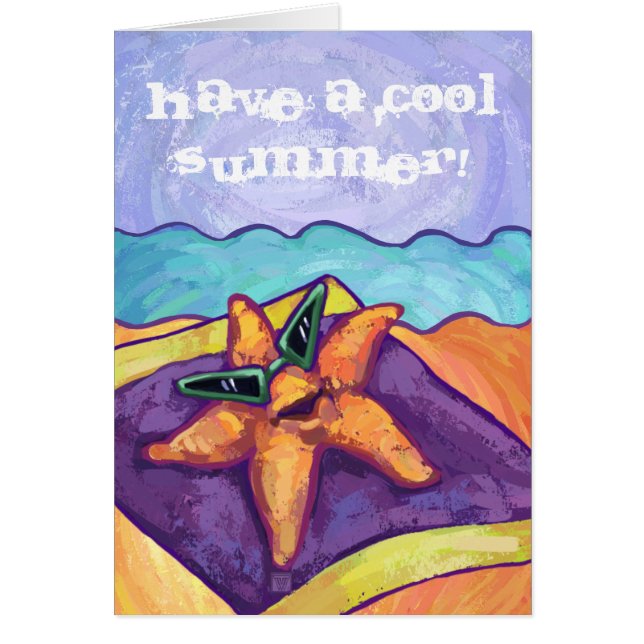 Starfish para tomar el sol (Frente)