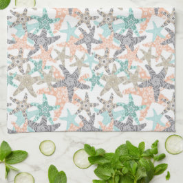 Starfish Seamless Pattern Kitchen Toalla