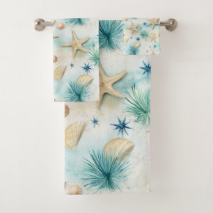 Starfish & Seashells De Inspiración Oceánica Decor