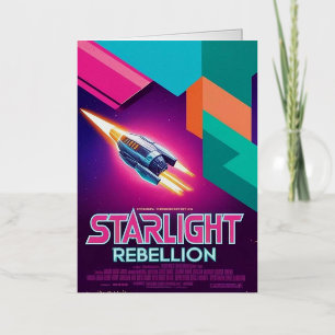 Starlight Rebellion Retro Pop Culture Notebook 80