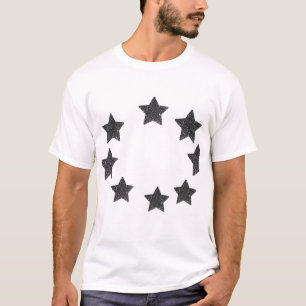 Starlight Style - Camiseta blanca con Black St neg