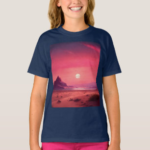 Starlit Desert Dreams Niños Camisetas