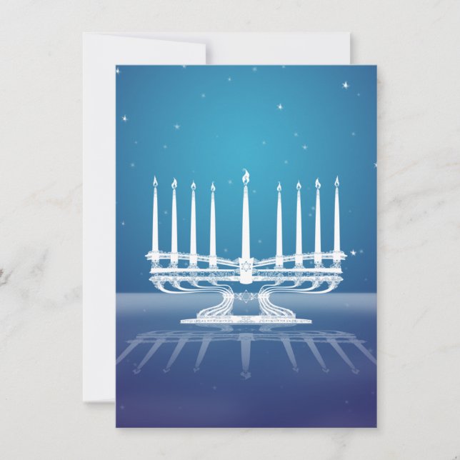 Starlit Menorah II (Anverso)