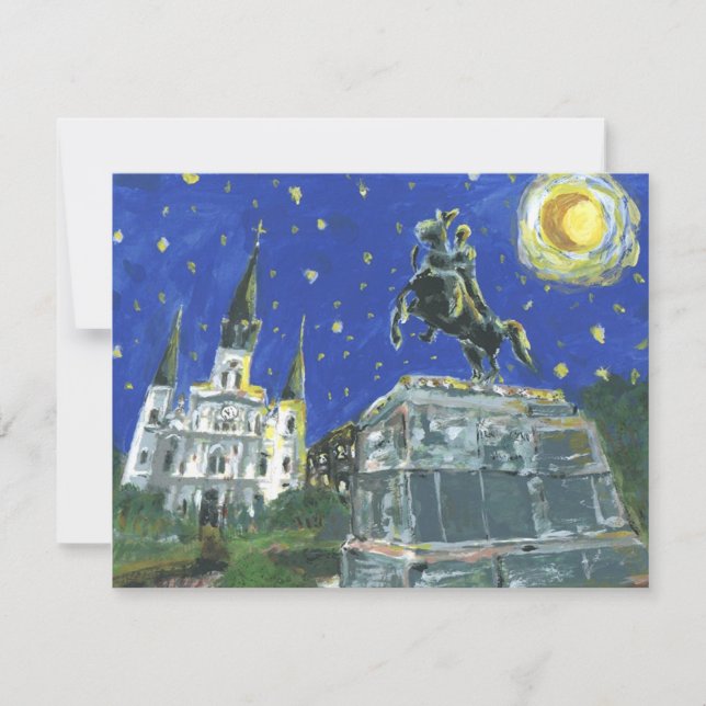 Starry Night Jackson Square (Anverso)