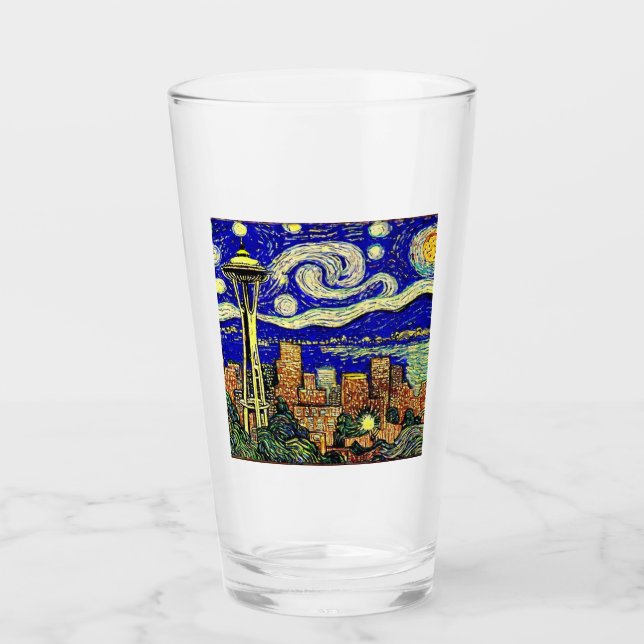 Starry Night Seattle Washington (Anverso)