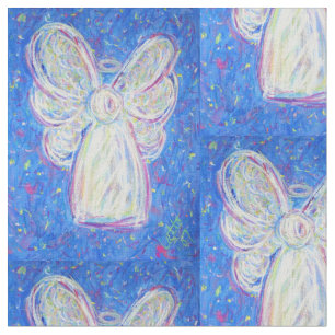 Starry White Guardian Material de tela de arte de 
