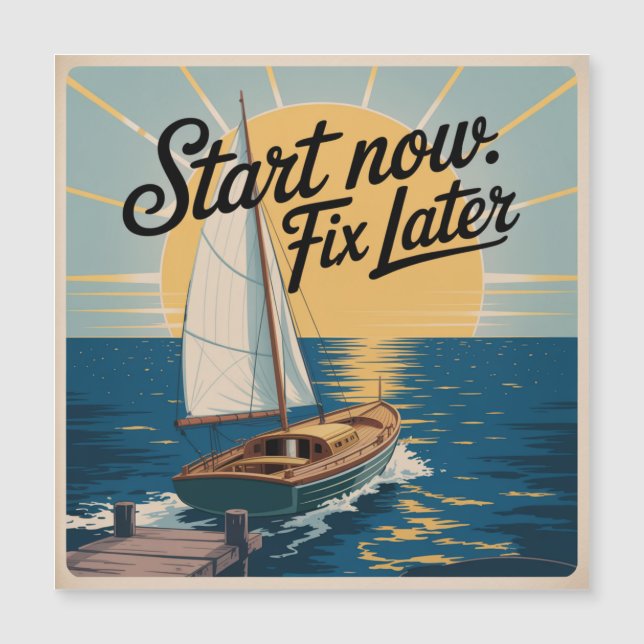 Start Now. Fix Later (Anverso)