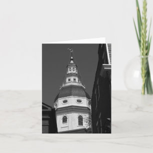 Statehouse de Maryland, tarjeta de nota de