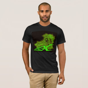 STATIC-X significa camiseta de rock negro