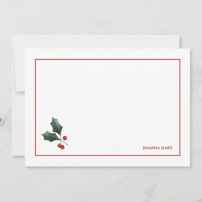 Stationery personalísima festiva (Anverso)