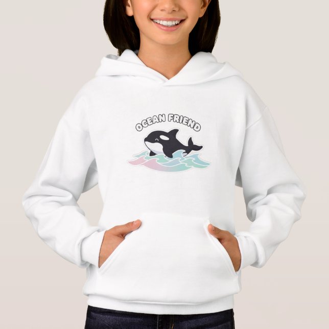 Stay Cool - Cute Kawaii Orca Whale (Anverso)