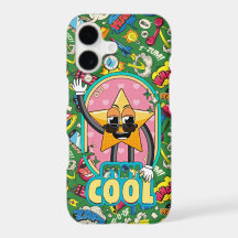 Stay Cool Star – Retro Comic Pop Case