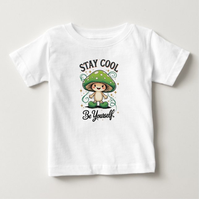 Stay Guay Mushroom - Vieja camiseta Personalizado (Anverso)