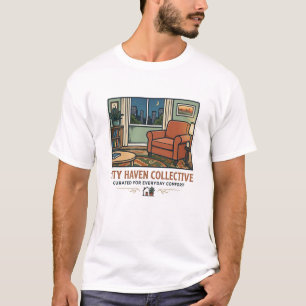Stay Home Club - Camiseta de Salón Cozy Living - G