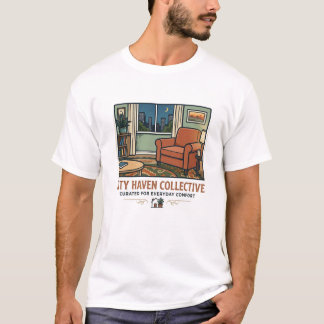 Stay Home Club - Camiseta de Salón Cozy Living - G