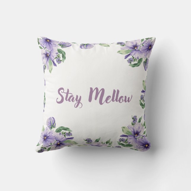 Stay Mellow Cojines decorativos (Reverso)