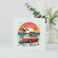 Stay On Beach - Vibes Retro - Skeleton