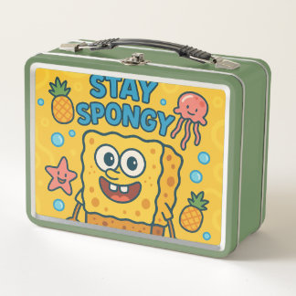 Stay Spongy Kids Lunch Bag