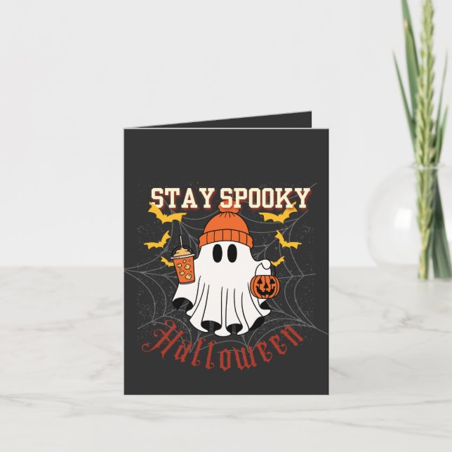 Stay Spooky Ghost Halloween (Anverso)
