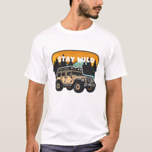 Stay Wild: la aventura espera la camiseta