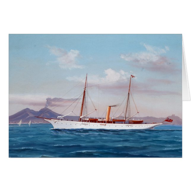 Steam Yacht SY Vanduara 1906 (Anverso (Horizontal))