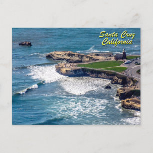 Steamer Lane-Santa Cruz, postal de California