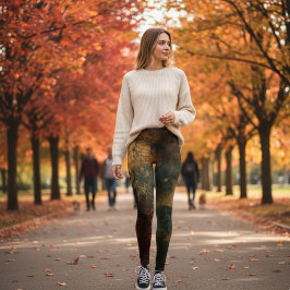 Steampunk Castle Leggings - Victorian Gothic