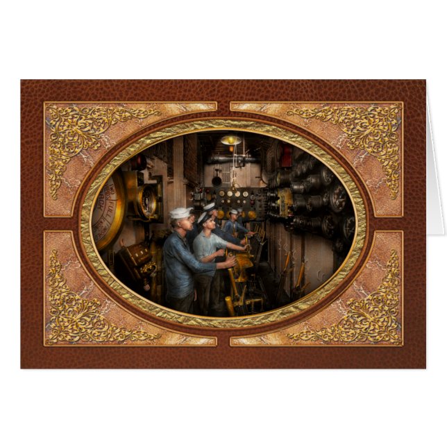 Steampunk - controles en USS Washington 1920 (Anverso (Horizontal))