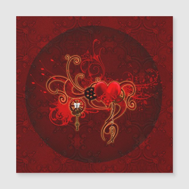 Steampunk, corazón doloroso (Anverso)