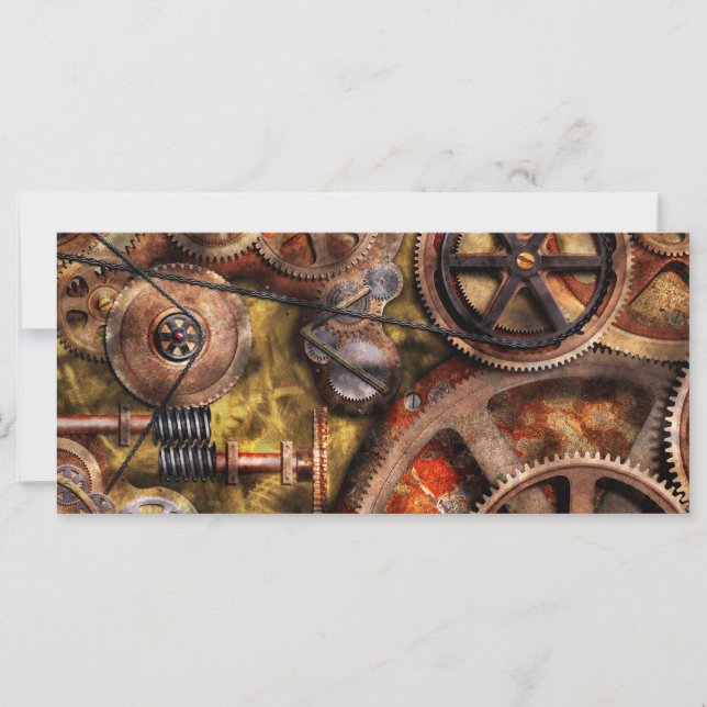 Steampunk - Gears - Trabajos internos (Anverso)