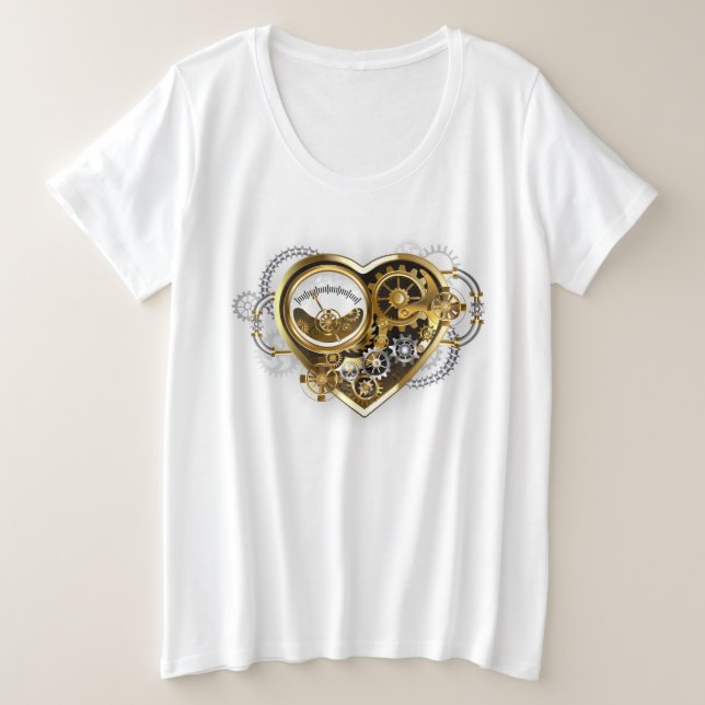 Steampunk Heart with a Manometer (Anverso del diseño)