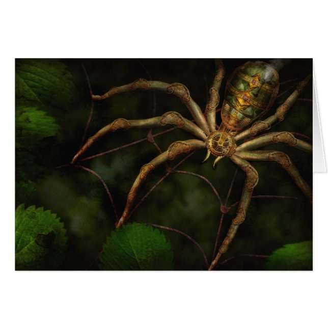 Steampunk - Insect - Arachnia Automata (Anverso (Horizontal))