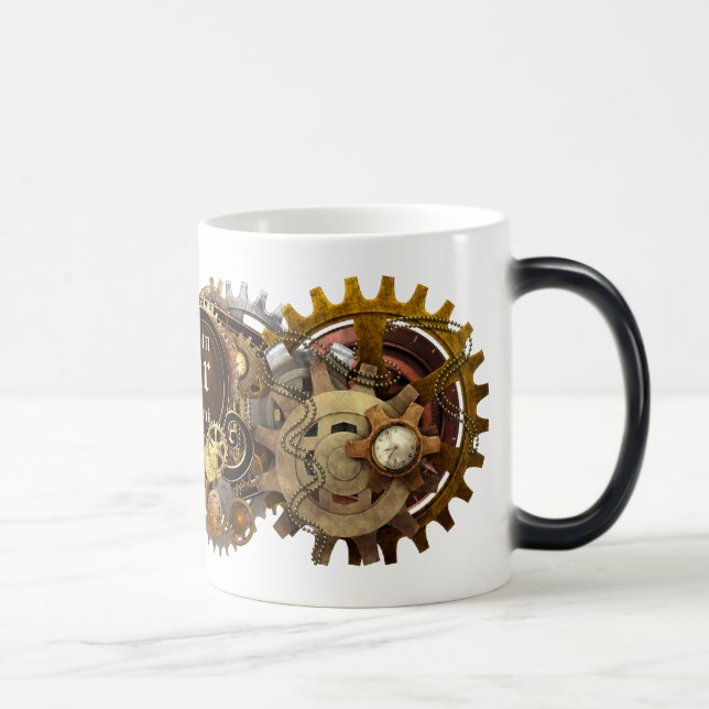 Steampunk lo consigue en taza del engranaje (Derecha)