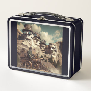 Steampunk Monumento EEUU Monte Rushmore SD