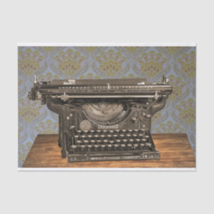 Steampunk Old Vintage Typewriter 10lb Papel de tej