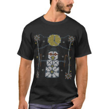 Steampunk Snowman Navidades feos suéter camiseta