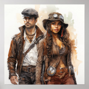 Steampunk Vigilance, arte de exploradores sin mied