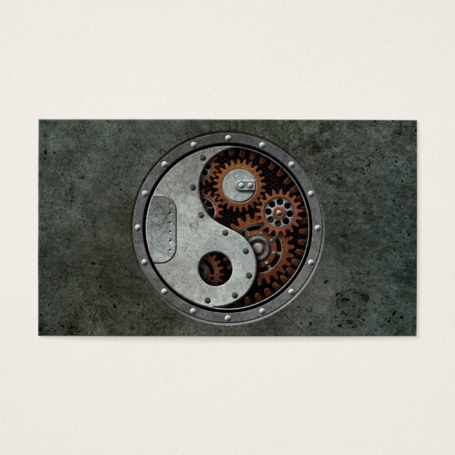Steampunk Yin Yang (Frente)