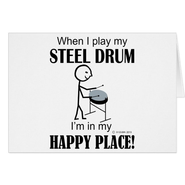 Steel Drum Happy Place (Anverso (Horizontal))