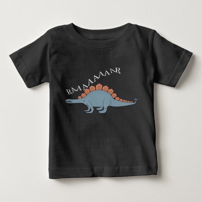 Stegosaurus - Baby Fine Jersey T-Shirt  (Anverso)