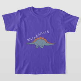 Stegosaurus - Camiseta básica para niños