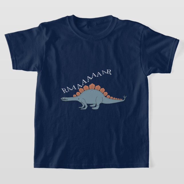 Stegosaurus - Camiseta básica para niños (Distribución)
