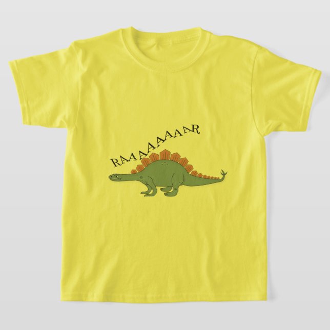 Stegosaurus - Camiseta básica para niños (Distribución)