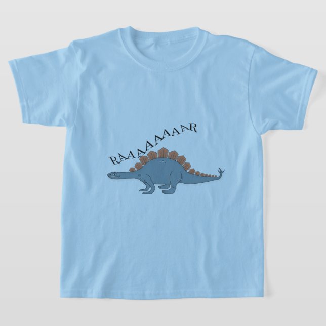 Stegosaurus - Camiseta básica para niños (Distribución)